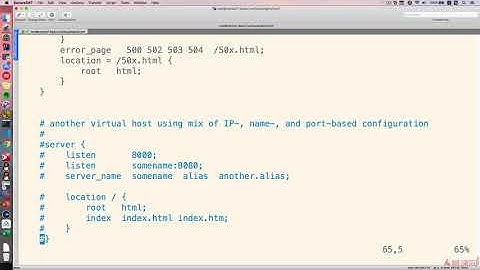 1-14 nginx conf 核心配置文件详解（第6周）