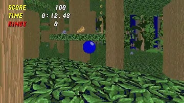 SRB2 Mystic Realm: Verdant Forest 2 as Sonic in 36.45 [Obsolete]