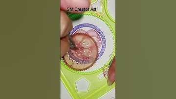 simple spirograph design #shorts #short #youtubeshorts #viral #trending #spirograph