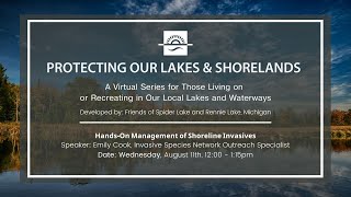 Hands-On Management of Shoreline Invasives