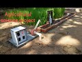 how to make a wheat canal system [ Agricultural science project ] water pump mini