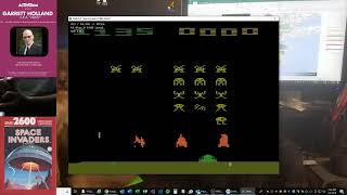Space Invaders - Atari 2600 EMU  - Game 12 A/A - 1,630 *WR*