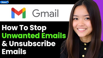 How To Stop Unwanted Emails & Unsubscribe Emails in Gmail 2026 (Step By Step)