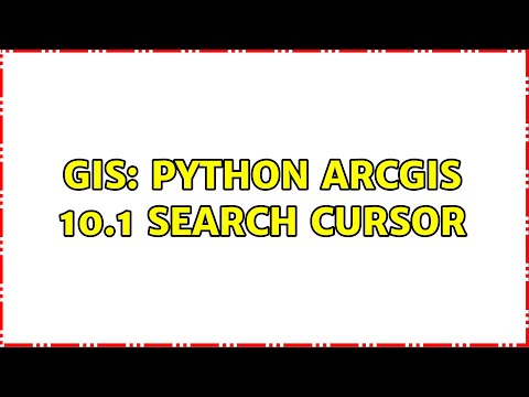 GIS: Python ArcGIS