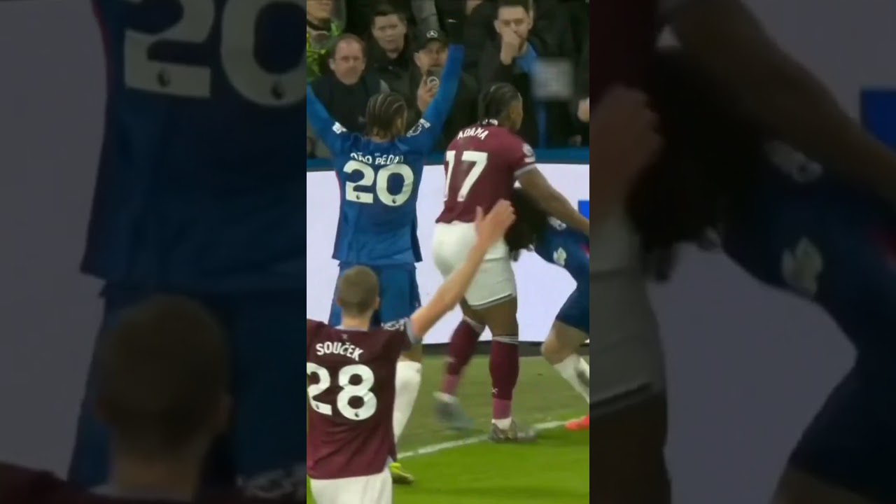 ДРАКА В МАТЧЕ ЧЕЛСИ - ВЕСТ ХЭМ  