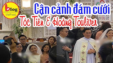 Lễ cưới Tóc Tiên và Hoàng Touliver đang tổ chức tại Đà Lạt