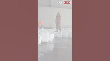 Floating on water !. This is The Floating Piers #shorts #viral #technology #megaproject