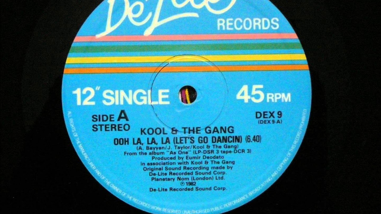 Kool  The Gang   Ooh La La La Lets Go Dancin Original 12 inch Version 1982