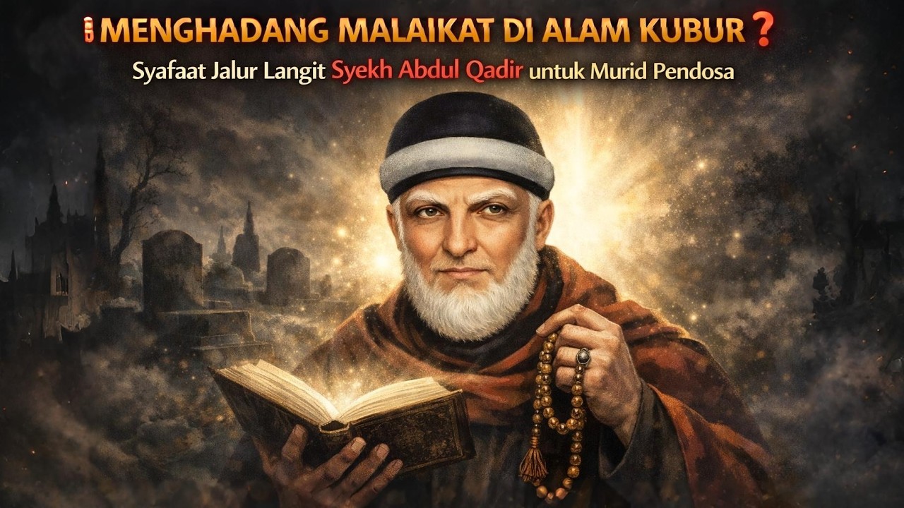 MENGHADANG MALAIKAT DI ALAM KUBUR ❓ Syafaat Jalur Langit Syekh Abdul Qadir untuk Murid Pendosa