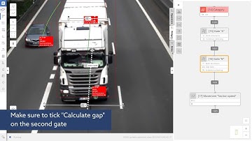 How to gather evidence on section speed, gap times and other traffic violations with video analytics