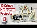 12 Christmas Projects with your Cricut EasyPress Mini / Cricut Holiday Crafts