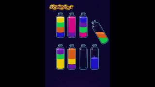 ရေအရောင် ခွဲခြားစီစဉ်သည့် ပဟေဠိဂိမ်း!Water Color Sort Puzzle Game #puzzlegame  screenshot 1