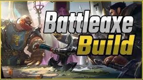 Battle Axe Build Corrupted Dungeons Albion Online