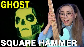 Ghost - Square Hammer | Singer Bassist Musician Reacts