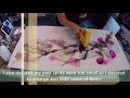 LARGE Alcohol Ink Painting (Cherry Blossom Tree)