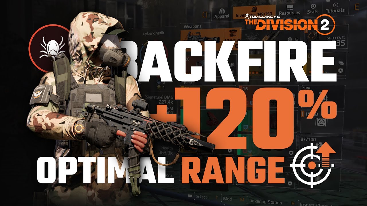 “LOOK AT ME, I'M AN AR NOW!” Backfire +120% Optimal Range