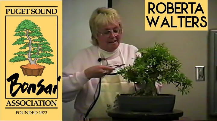 Azalea Bonsai Full Demonstration - Roberta Walters...