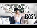 15 SPRING CLEANING HACKS + TIPS | Spring Cleaning Life + Checklist | Renee Amberg