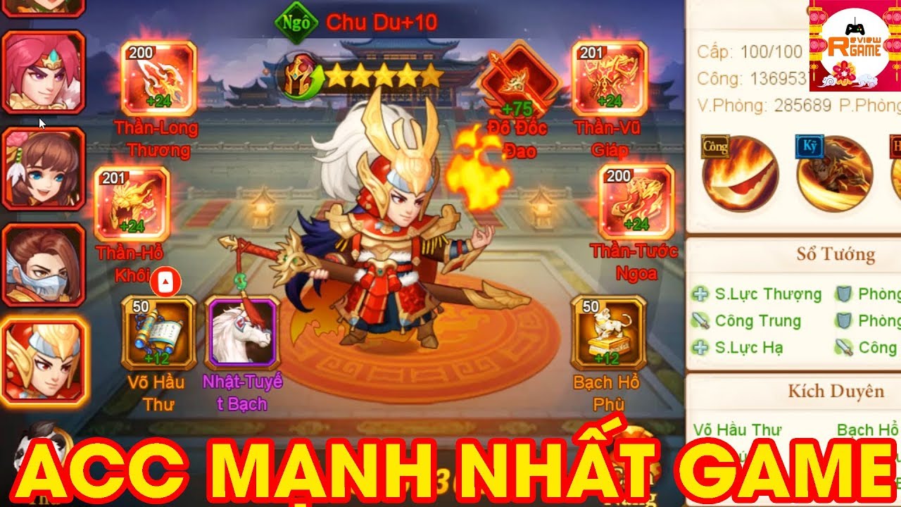 Tải game Danh Tướng 3Q  Đại chiến Tam Quốc  Hướng dẫn cách chơi