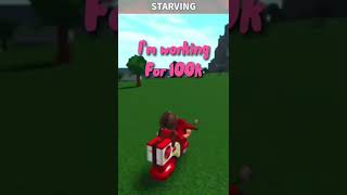 Working in Bloxburg for 100K