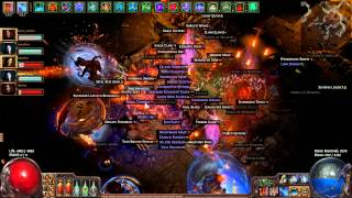 Path Of Exile  Lvl79 Corrupted Vaal Temple Map