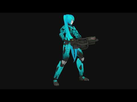 mmd tda halo reach miku