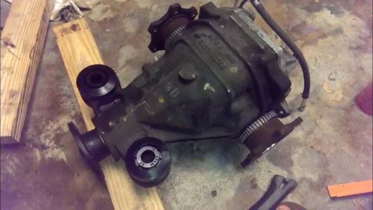 350Z Diff Bushing Install YouTube