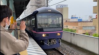 485系 TG-02編成『華』回送 桐生駅発車