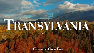 Transylvania 4K Flying Over - Scenic Relaxation with Calm Music - Cinematic 4K Video Ultra HD