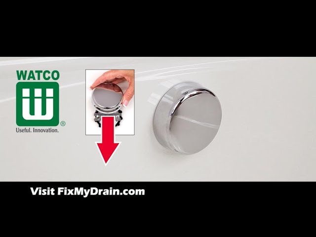 Watco Innovator® Snap-On Bathtub Overflow Plate Kit