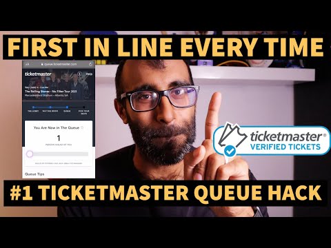 THE SECRET TO ALWAYS GETTING FIRST IN LINE FOR TICKETMASTER SMART QUEUE!