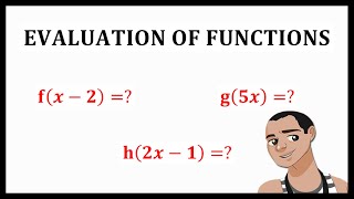 EVALUATING FUNCTIONS || GENERAL MATHEMATICS