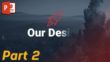 Animating a title slide in PowerPoint - example animation tutorial ✔