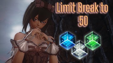 [PSO2:NGS] Limit Breaking to +50