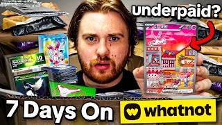 This is what £1000 on WhatNot looks like...