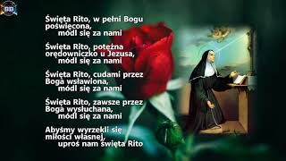 Litania do świętej Rity - śpiewana