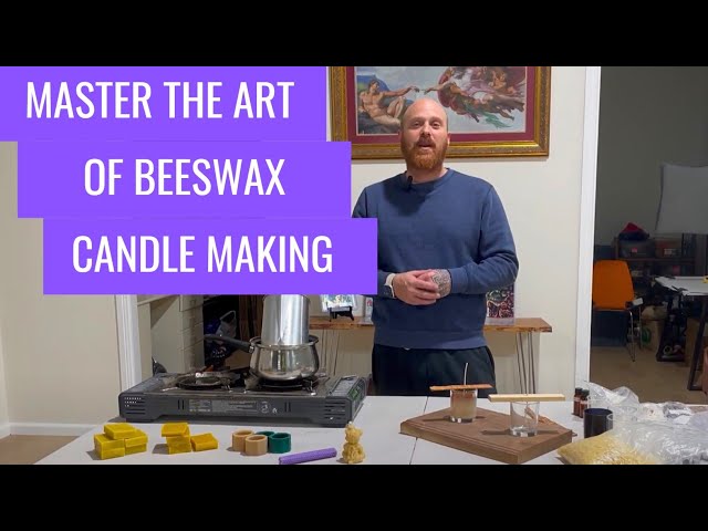 How to make beeswax candles (and some myth busting!) – Eight Acres Natural  Living