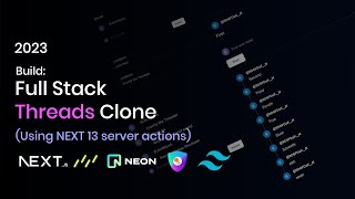Build a Full Stack Next.js 13 Threads Clone | React, Typescript, Tailwind, Drizzle, Postgres