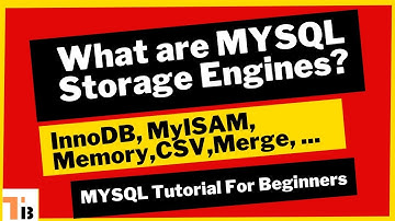 What are MySQL database engines? Explanation