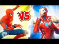 SPIDERMAN vs. IRON MAN! (Fortnite Family Feud)