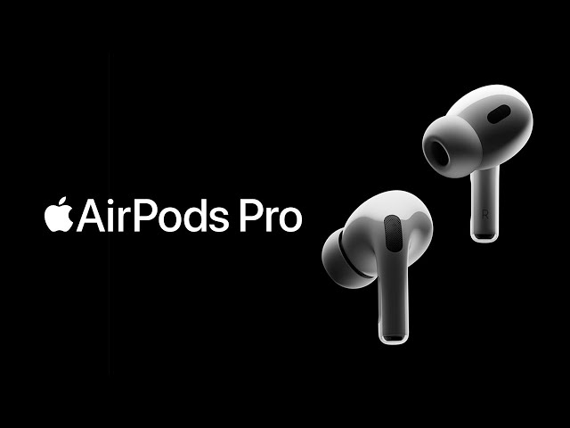AirPods Pro, Audio adaptatif. Nouveau son sur mesure.