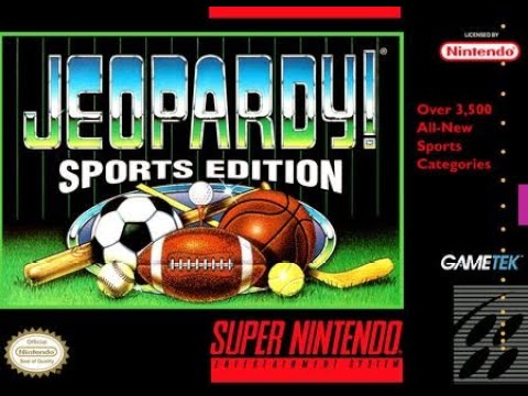 Jeopardy! Sports Edition (Super Nintendo) - Game Play