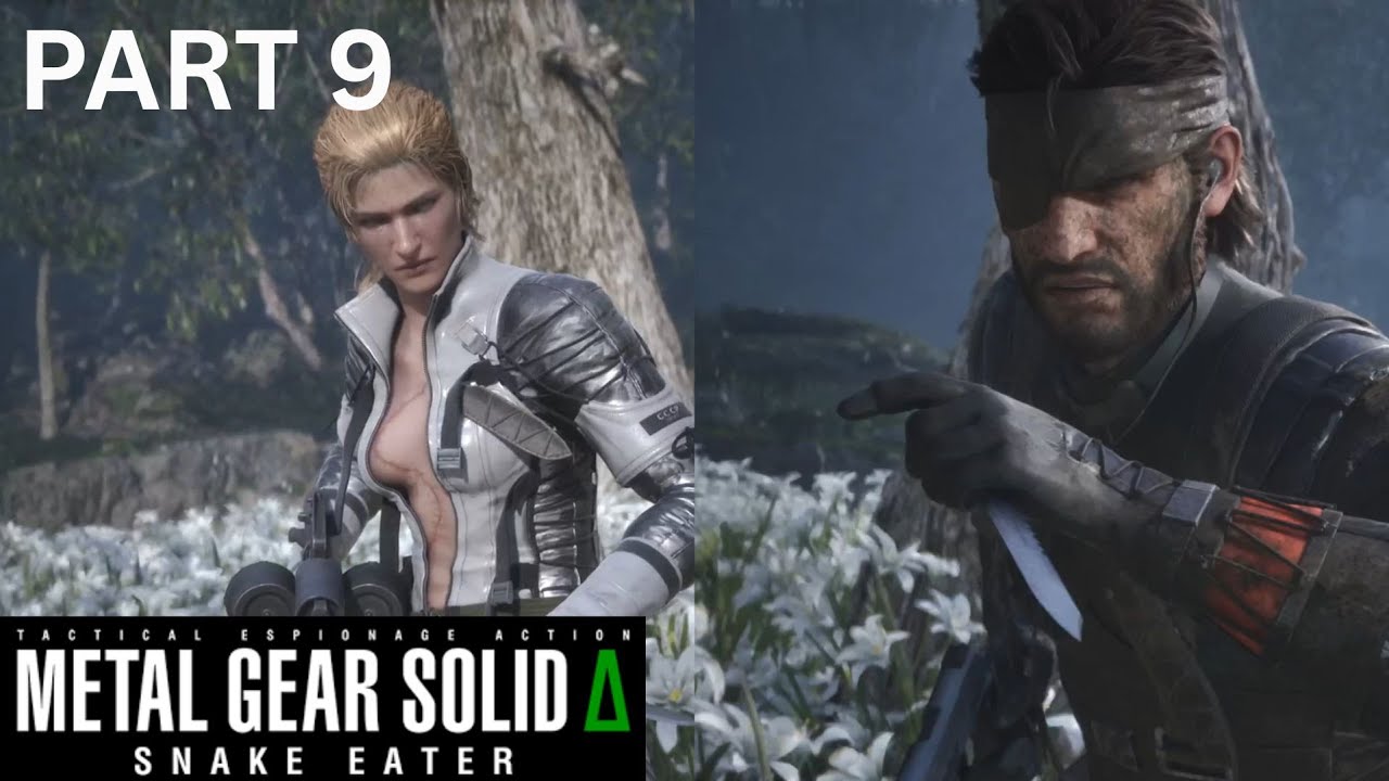 Metal Gear Solid Delta Snake Eater Part 9 PS5 - SNAKE VS THE BOSS ...