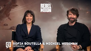 Sofia Boutella & Michiel Huisman on Rebel Moon - Part Two: The Scargiver | Interview