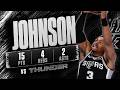 Keldon Johnson 15 pts 4 rebs 2 asts vs Thunder 2026 PO G5