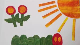 Eric Carle Inspired Art- Paper Collage