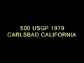 US Grand Prix 1979 500cc from Carlsbad, Ca