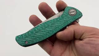 F3 - Elmax Blade - Emerald Alutex Handle - MRBS
