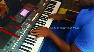 Video thumbnail of "Kadavul ullame | Anbulla Rajinikanth on Piano Keyboard | Aldos Music Lessons |"