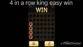 4 in a row king level 1 tutorial easy win screenshot 3